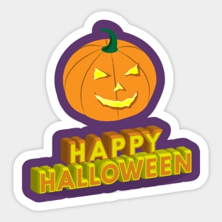 Happy Halloween! Sticker